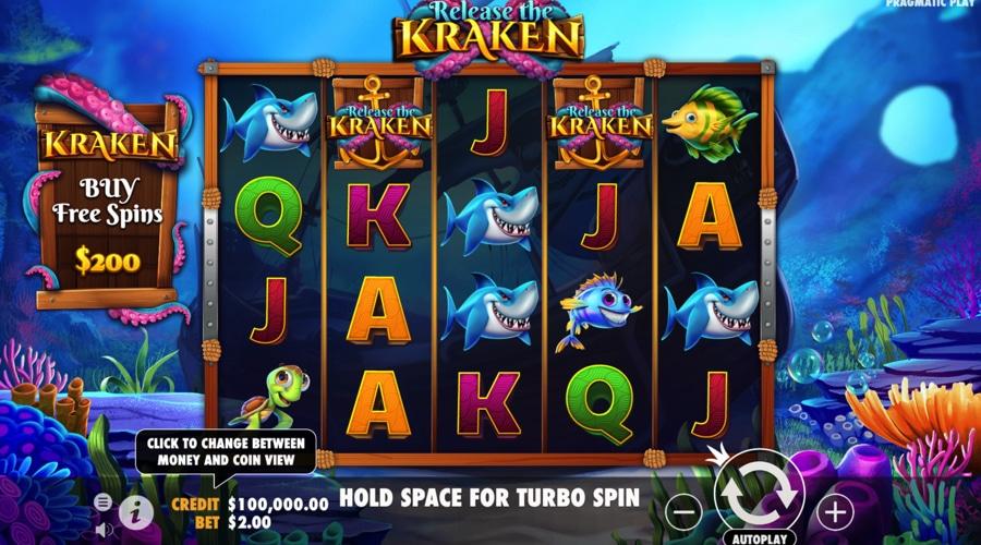 Release The Kraken video slot