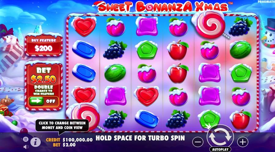 Sweet Bonanza Xmas video slot