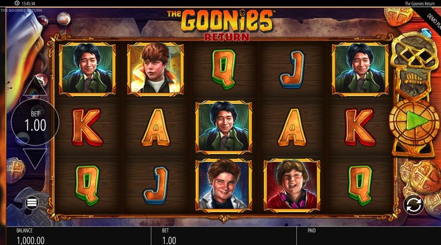 The Goonies Return video slot