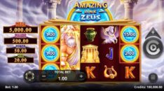 Amazing Link Zeus Slot Game in Demo » from SpinPlay Games