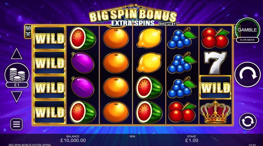 Big Spin Bonus Extra Spins slot release