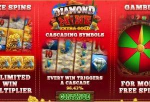 Diamond Mine Megaways bonus info
