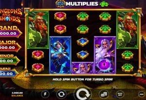 Dungeons and Diamonds video slot