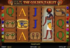 Eye of Horus: The Golden Tablet video slot