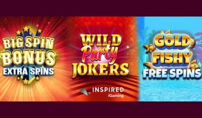 Inspired Gaming slots releases