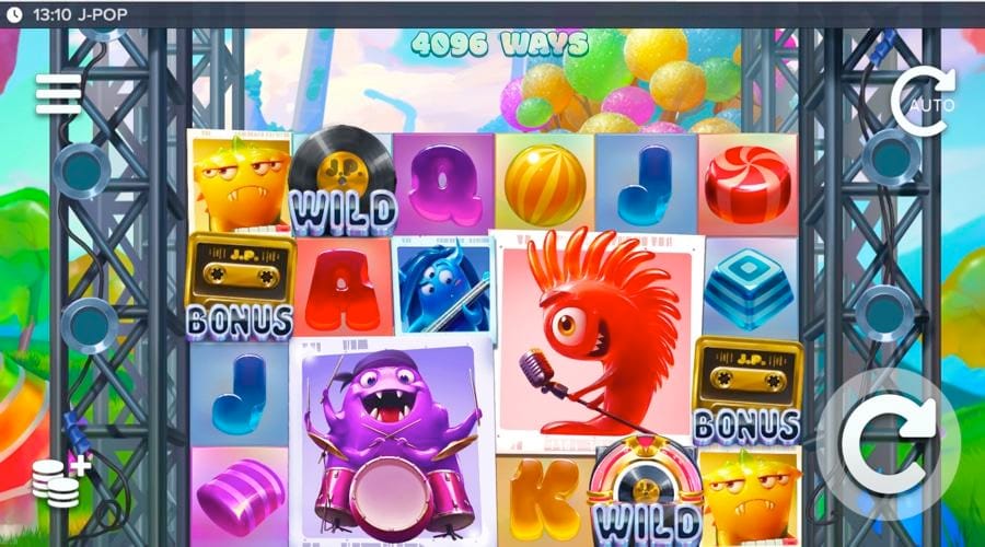 J-POP Slot Game preview