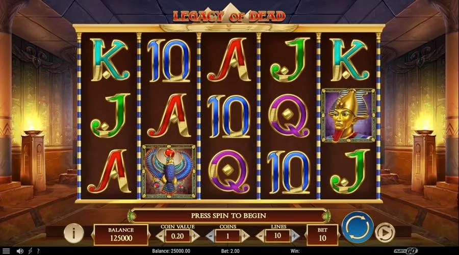Legacy of Dead video slot