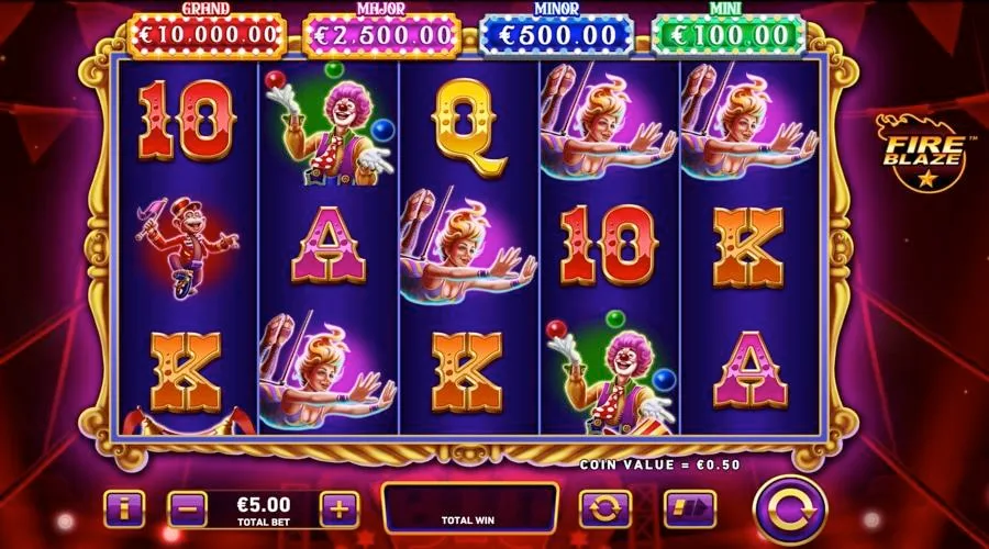 Mega Fire Blaze: Velký cirkus!