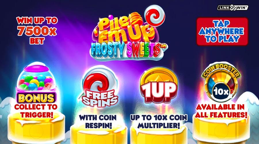 Pile ‘Em Up Frosty Sweets bonus features