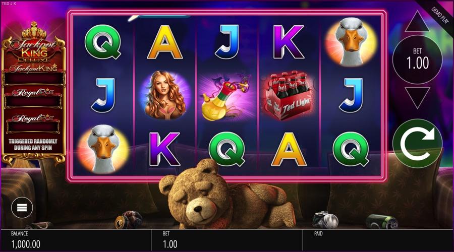 TED – Jackpot King video slot