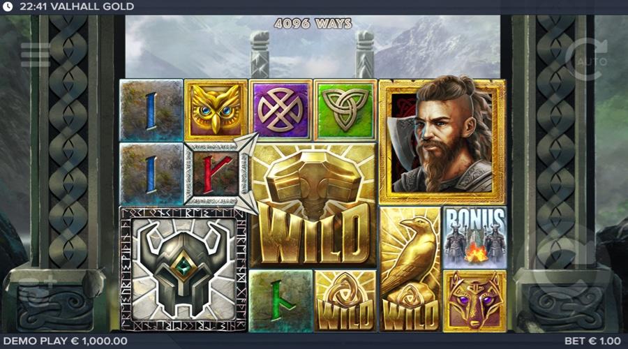 Valhall Gold slot preview