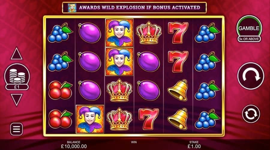 Wild Party Jokers slot release