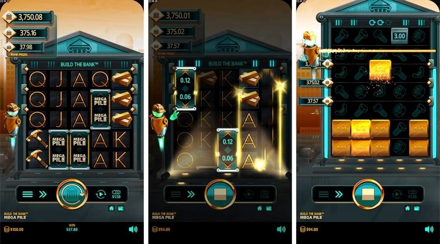 Build the Bank slot game