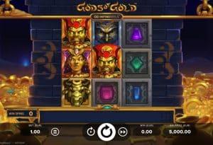 Gods of Gold Infinireels video slot