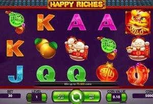 Happy Riches video slot