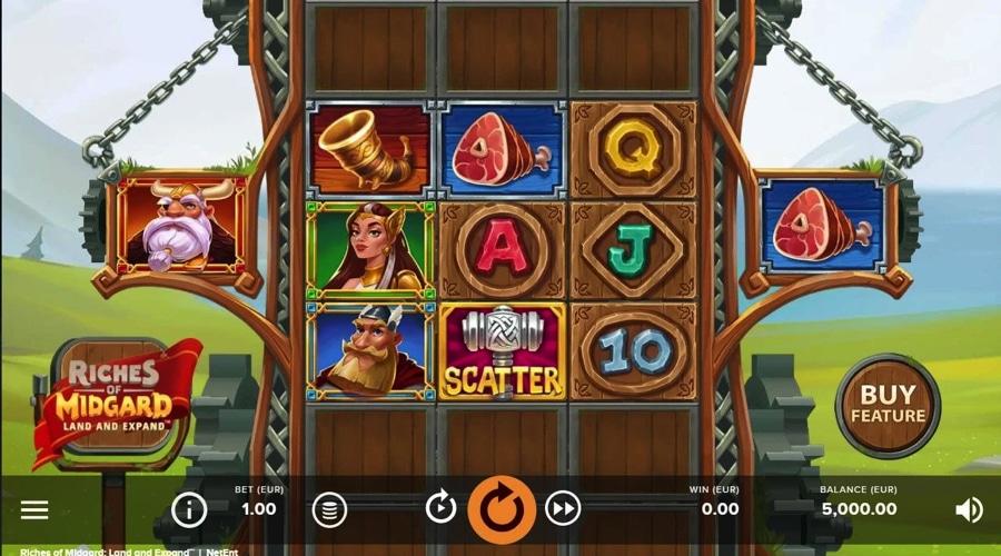 Riches of Midgard: Land and Expand video slot