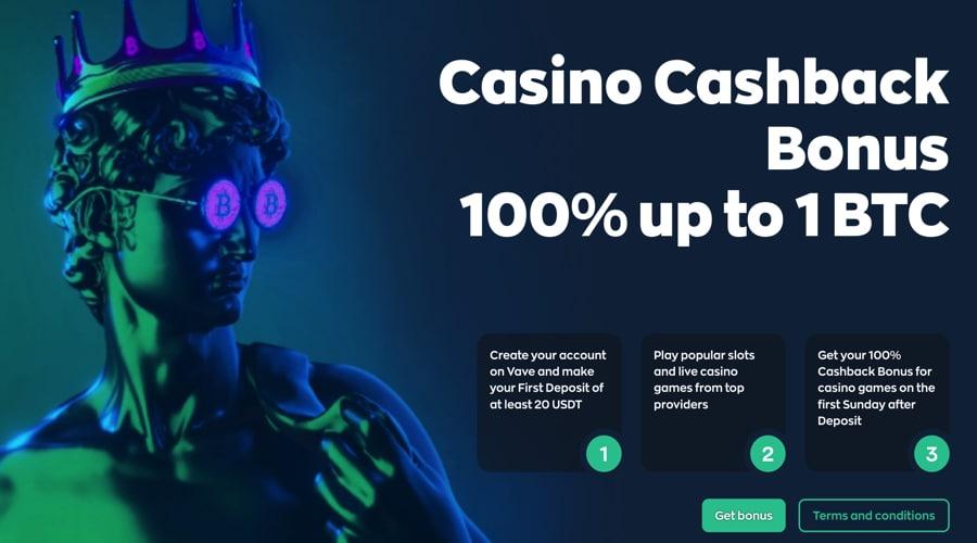 Vave Casino Bonus
