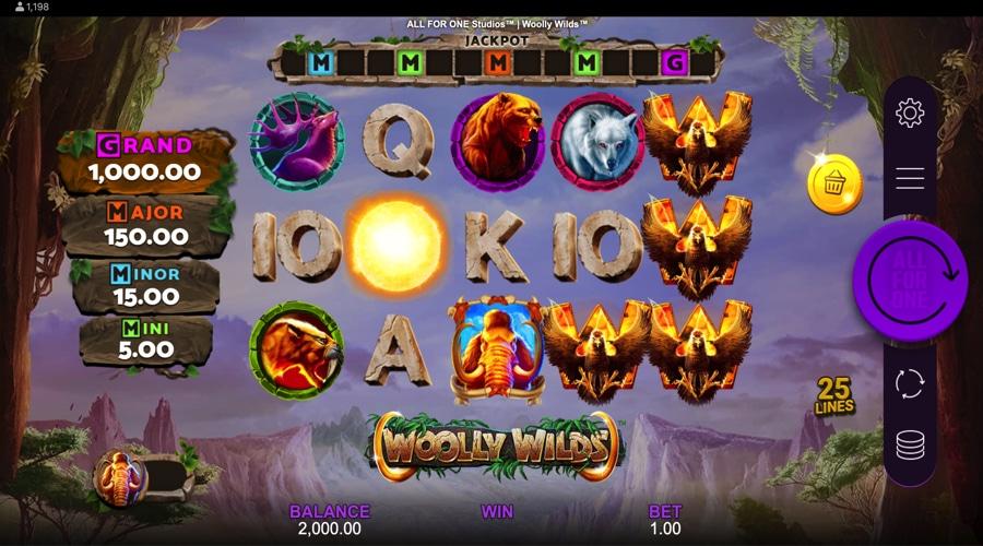 Woolly Wilds video slot