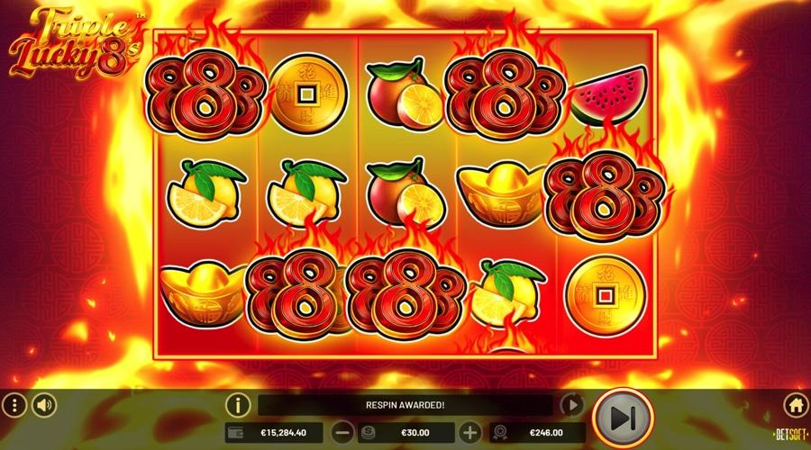 Triple Lucky 88's slot preview