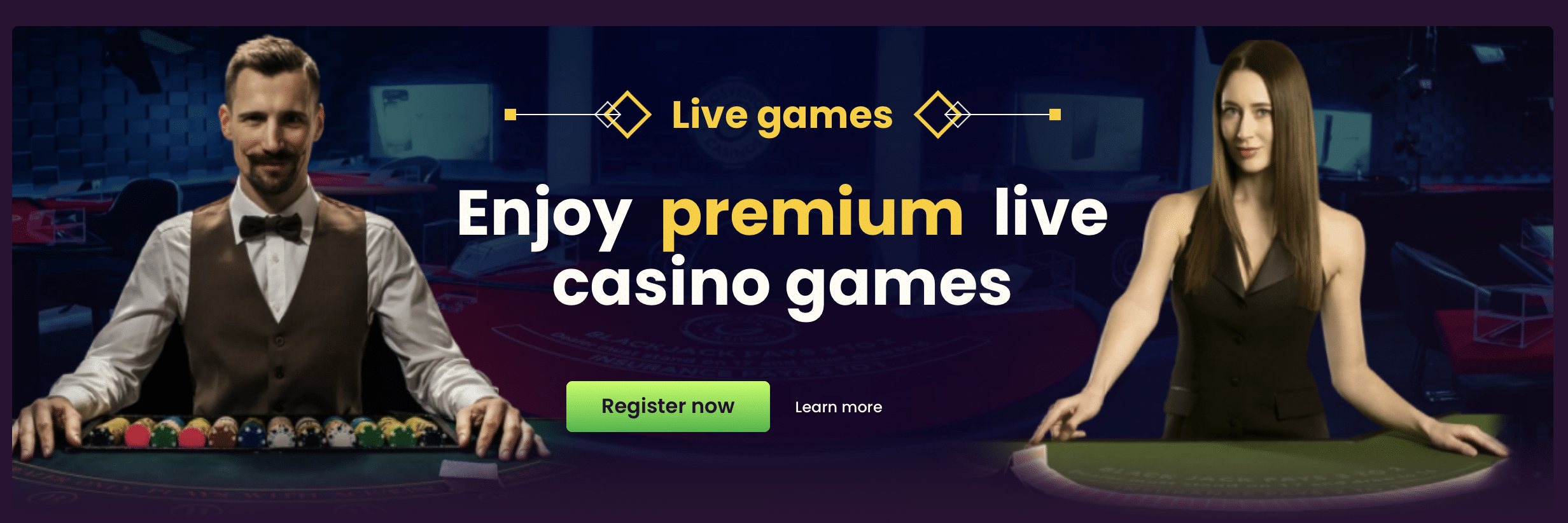 Bizzo Casino Premium Live Games
