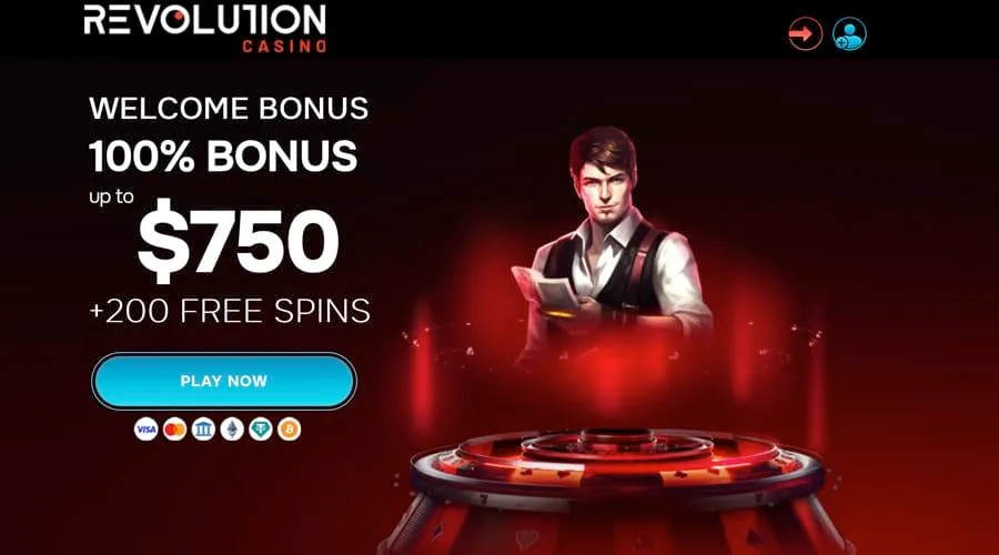 Geld einzahlen bei Casino Revolution: Was möglich ist