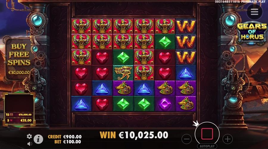 Gears of Horus slot game