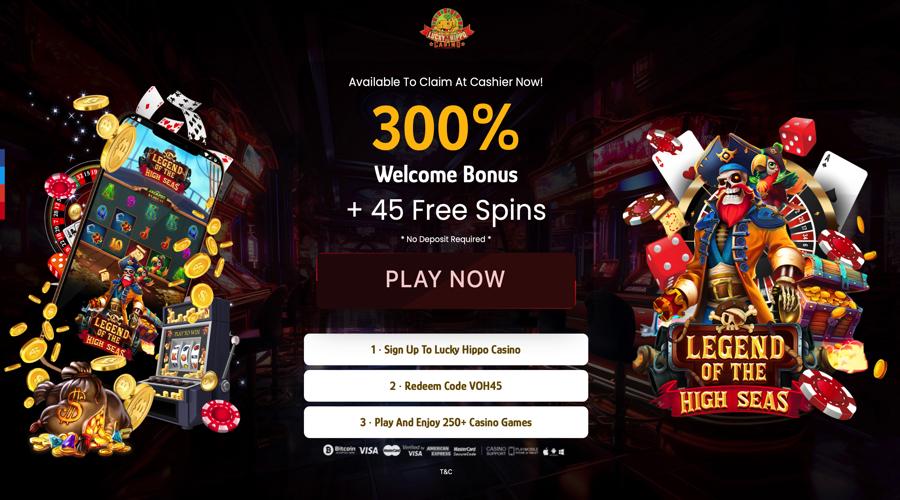 45 Free Spins in Legend of the Seas