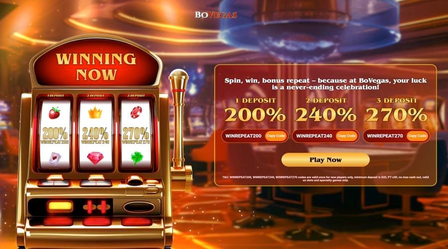 Bovegas new deposit bonus codes 2024