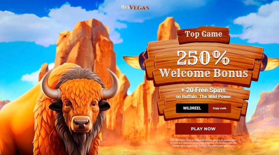 Buffalo The Wild Power free spins on deposit