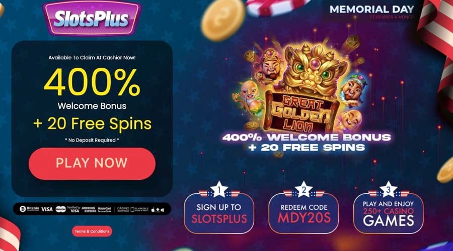 Great Gold Lion FS bonus code - Memorial Day