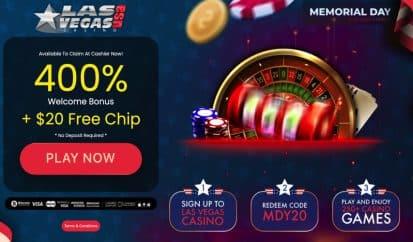 Las Vegas USA - Memorial Day Free Chip