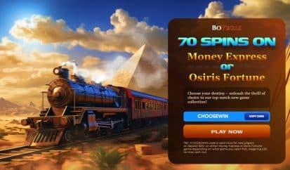 Money Express & Osiris Fortune Free Spins