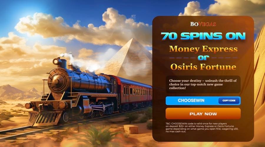 Money Express & Osiris Fortune Free Spins
