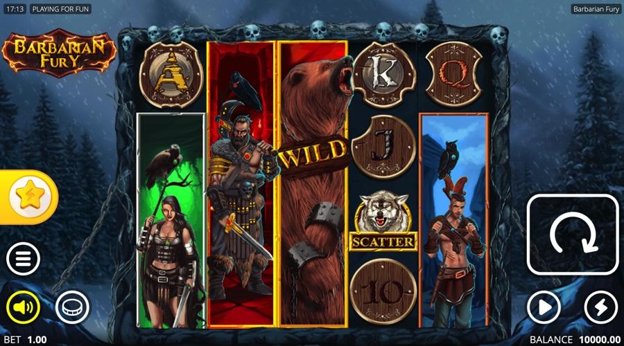 Barbarian Fury slot game demo