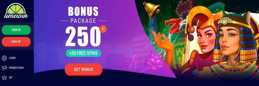 LimeWin Casino Bonus Code