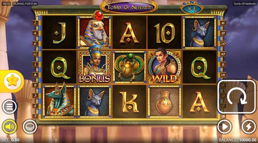 Tomb of Nefertiti demo slot