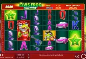 Elvis Frog Trueways slot game demo