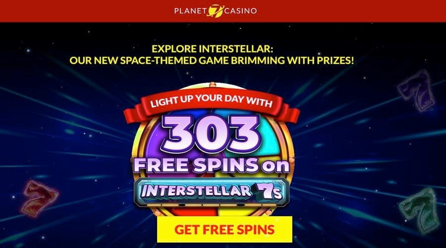 Interstellar 7s Free spins