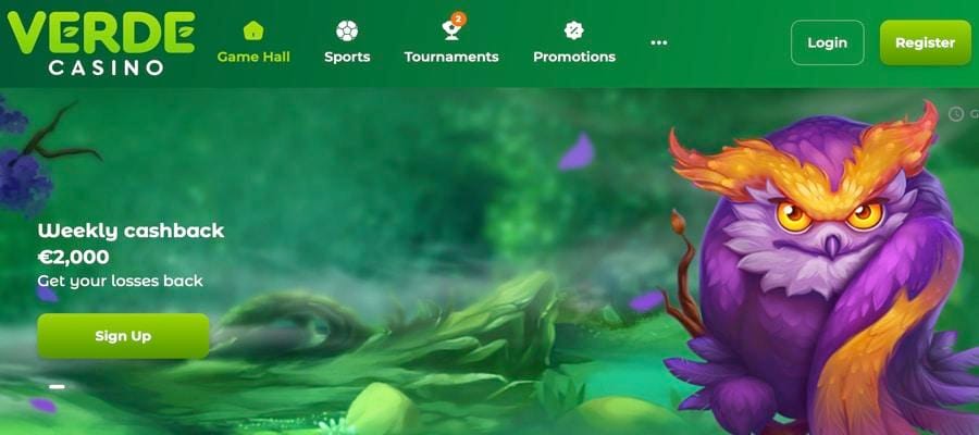Verde Casino Cashback