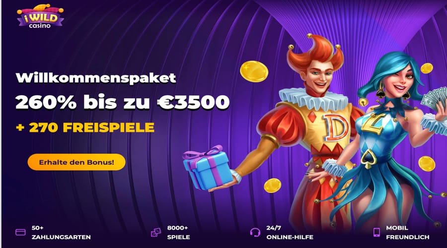iWild 270 freispiele - Germany & Austria