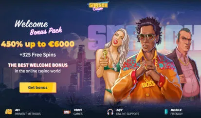 Snatch Casino bonus code
