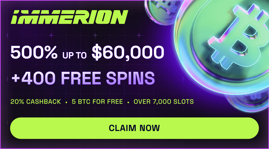 Immerion Bonus UK