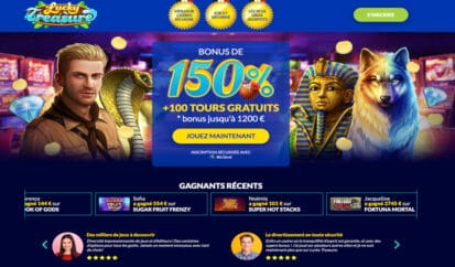 Lucky Treasure Bonus Codes