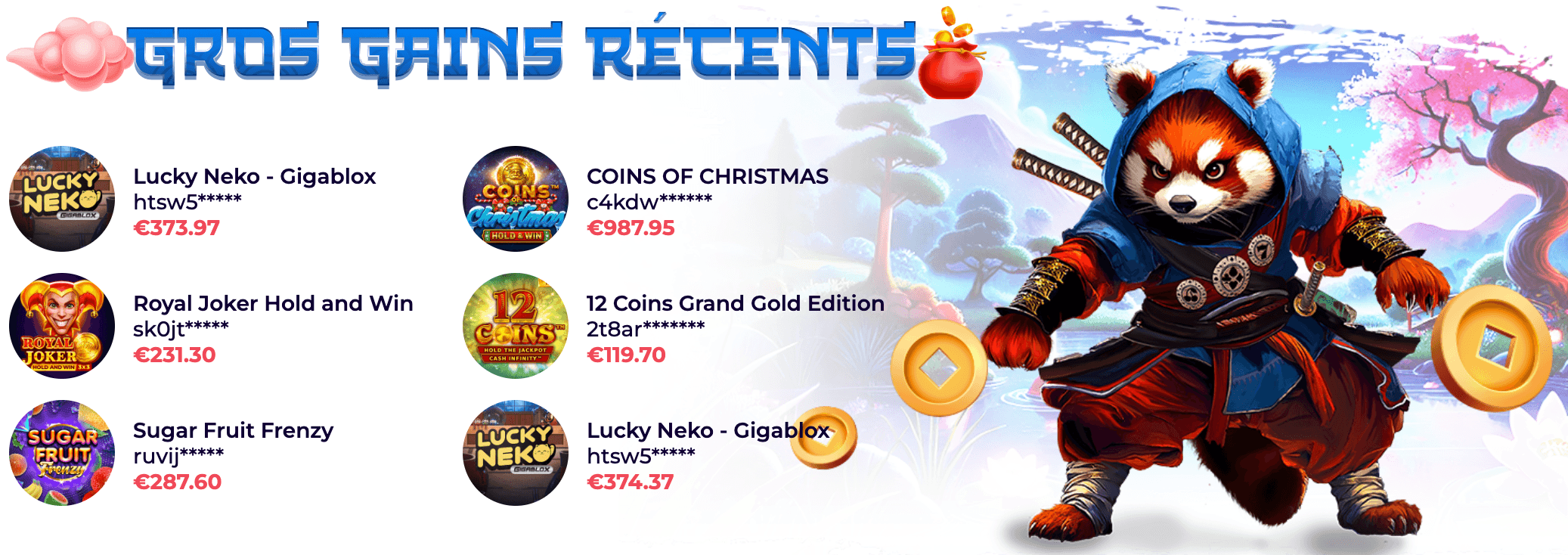 Spin Dynasty winners