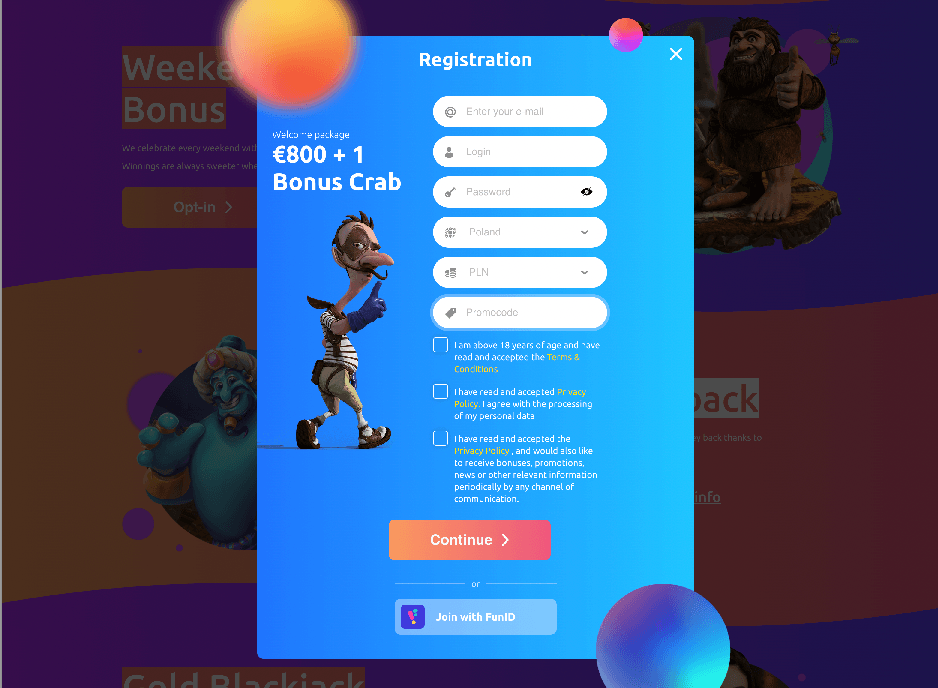 Cadoola registration bonus