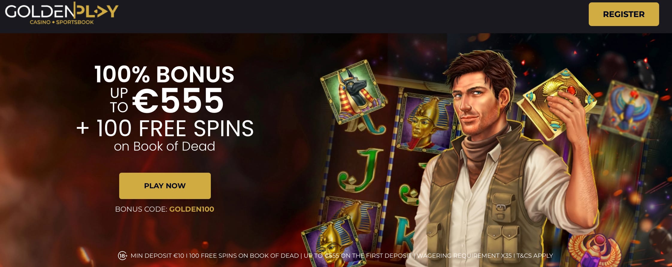 GoldenPlay welcome offer