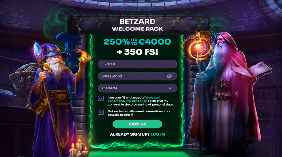 Betzard Free Spins Bonus