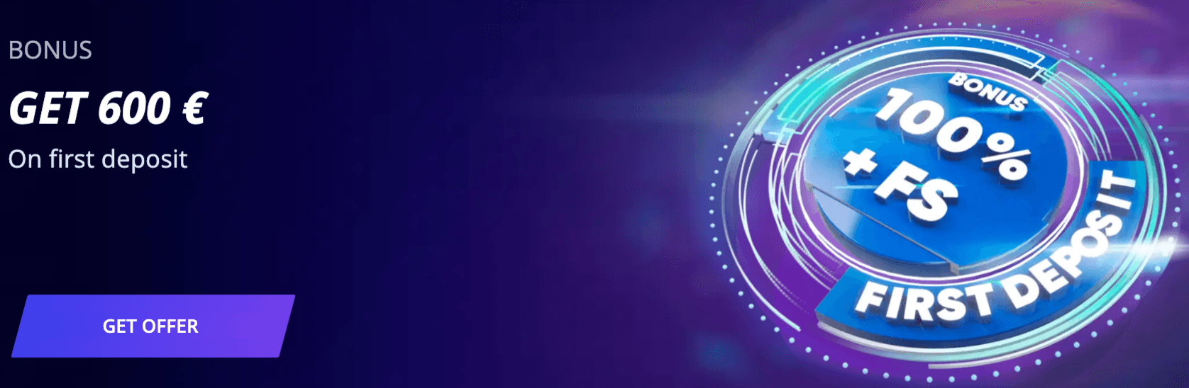 Jet Casino welcome offer