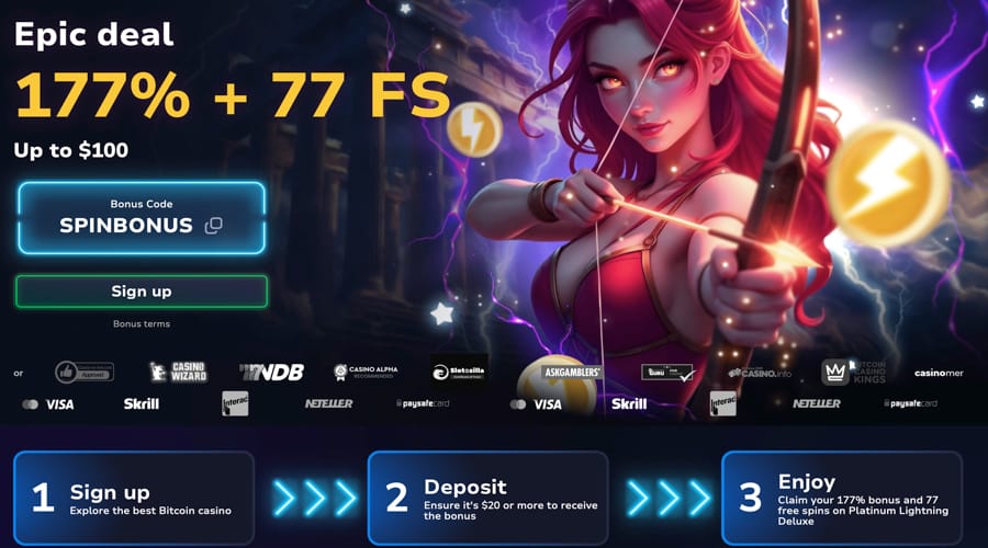 Platinum Lightning Deluxe bonus code