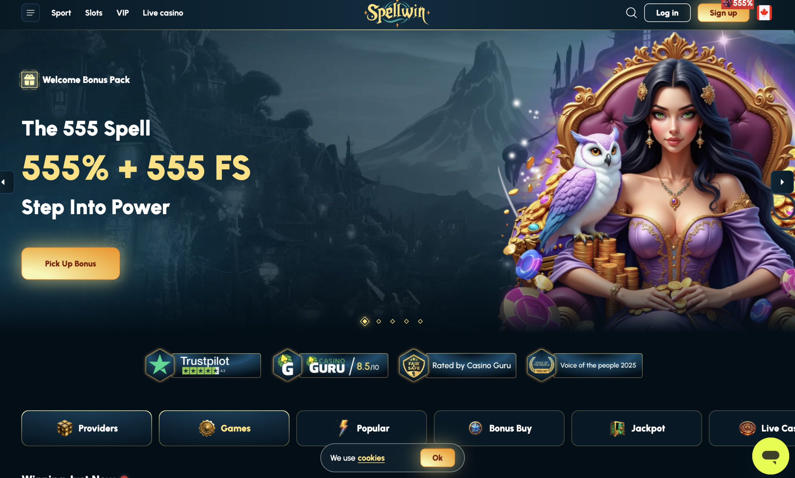 spellwin casino bonus